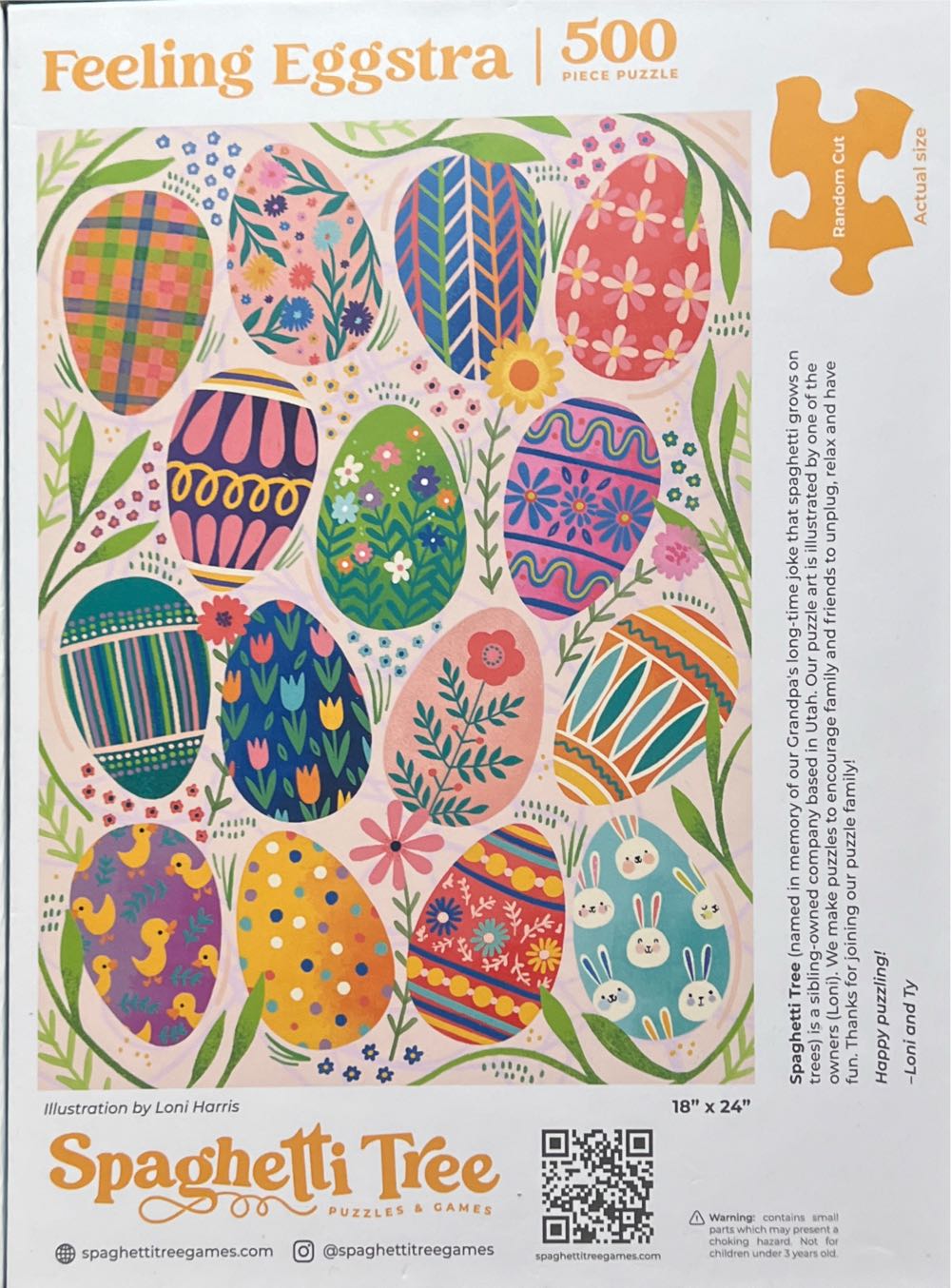 Feeling Eggstra - Spaghetti Tree puzzle collectible - Main Image 2