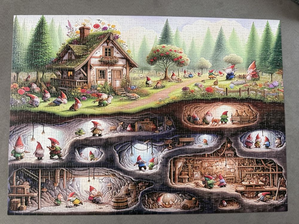 Gnome Cave - Temu puzzle collectible - Main Image 2
