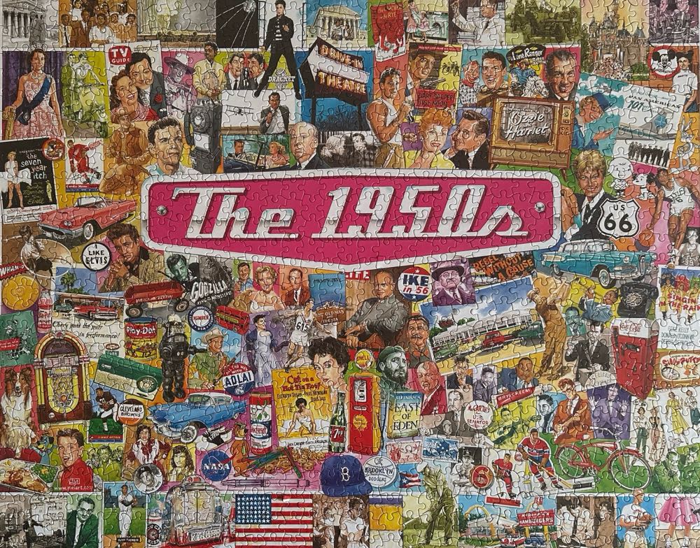 Z-The 1950’s - White Mountain puzzle collectible - Main Image 2