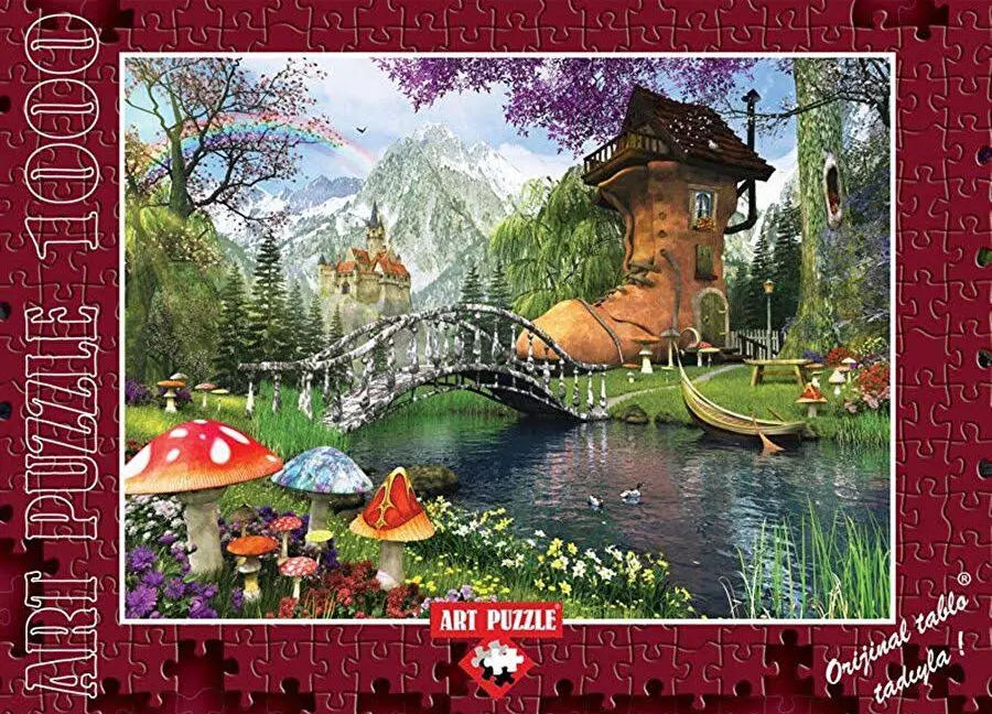 The Old Shoe House - Art Puzzle puzzle collectible - Main Image 2