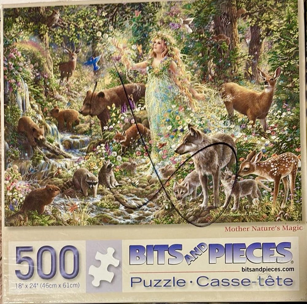 Bits And Pieces 180165 A Jungle Tale 650 Pc Shape Puzzle Jack Williams Sealed