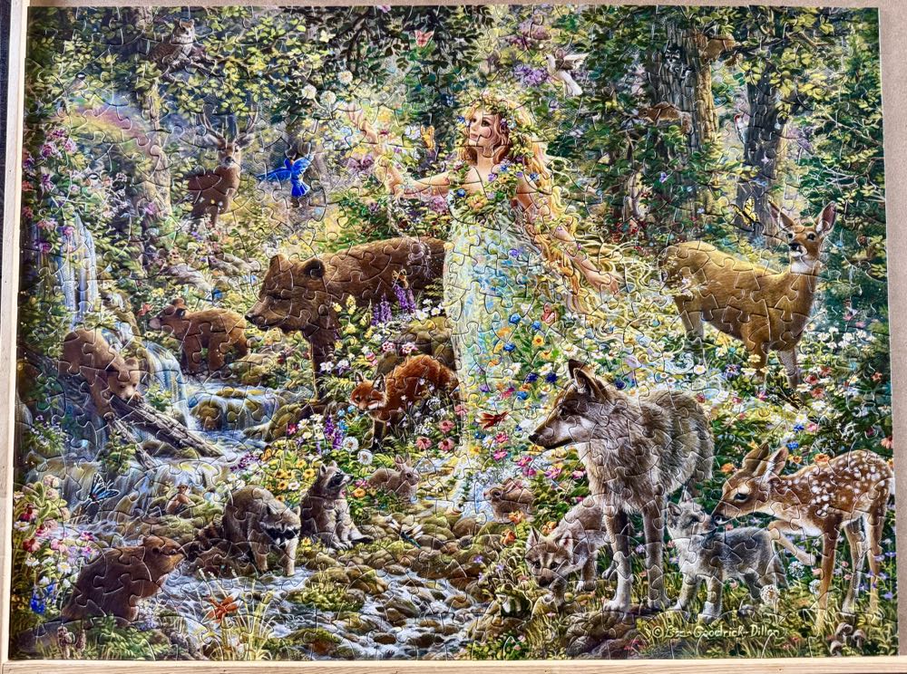 Mother Nature’s Magic - Bits And Pieces puzzle collectible - Main Image 2