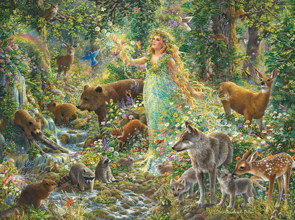 Mother Nature’s Magic - Bits And Pieces puzzle collectible - Main Image 3