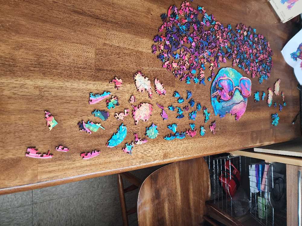 Wooden-Ninja Turtle  puzzle collectible - Main Image 4