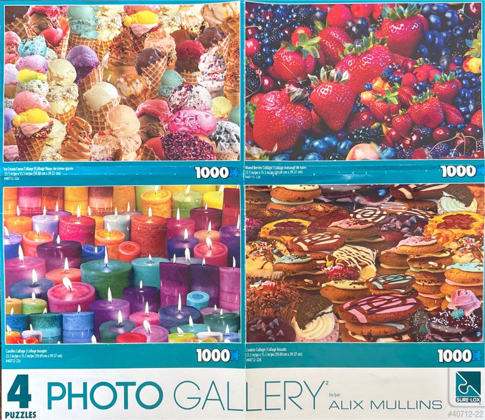 Ice Cream Cones Collage - Sure Lox puzzle collectible - Main Image 2