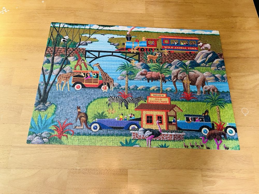 Wild Animal Park - Mega Puzzles puzzle collectible - Main Image 2