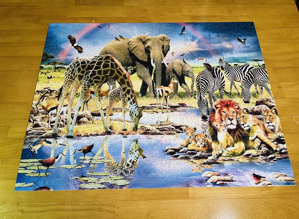 Cradle Of Life - SunsOut puzzle collectible [Barcode 796780593985] - Main Image 2