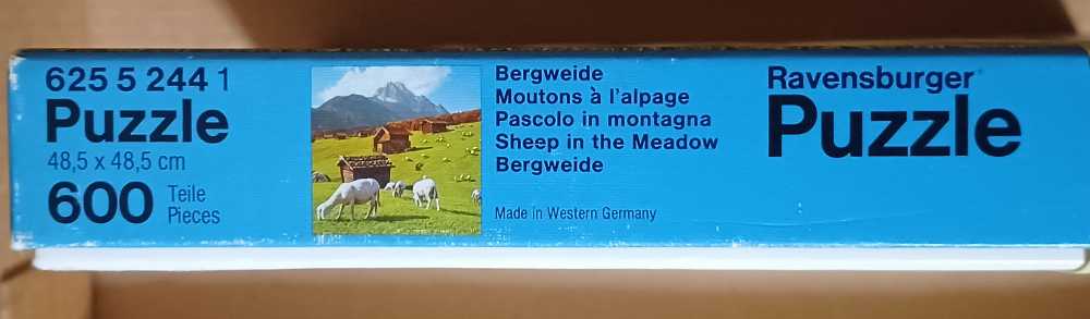 Sheep in the Meadow  - Ravensburger puzzle collectible - Main Image 2