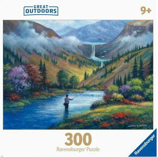 Sold-Fly Fishing Freedom - Ravensburger puzzle collectible [Barcode 4005556806300] - Main Image 2