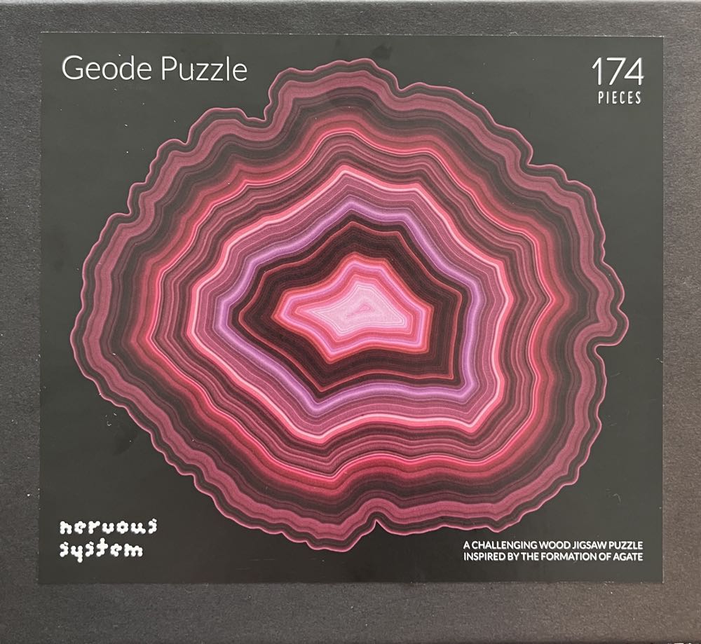 Geode Puzzle Pink - Nervous System puzzle collectible - Main Image 2