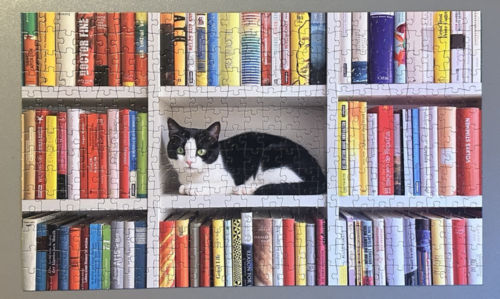 Kitten On A Bookshelf - Puzzlebug / Cra-Z-Art puzzle collectible [Barcode 4895145425438] - Main Image 3