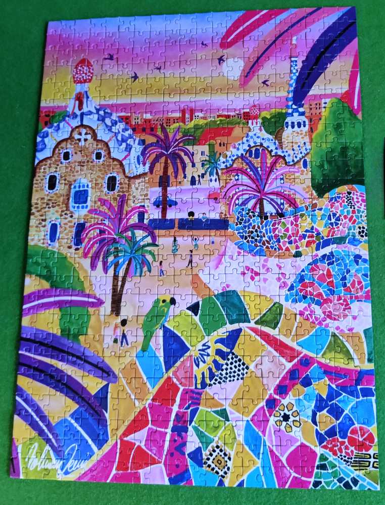 Park Güell Barcelona - Corner Piece puzzle collectible [Barcode 5052089381810] - Main Image 3