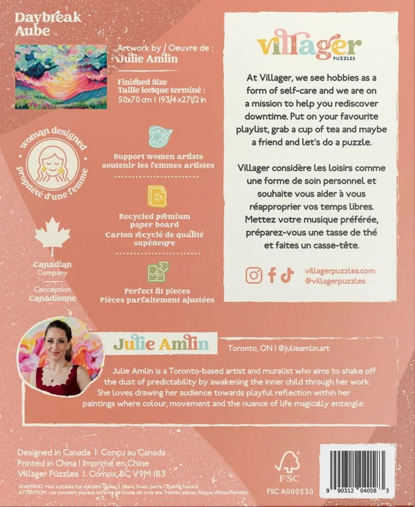 Daybreak - Villager puzzle collectible [Barcode 990312040583] - Main Image 3