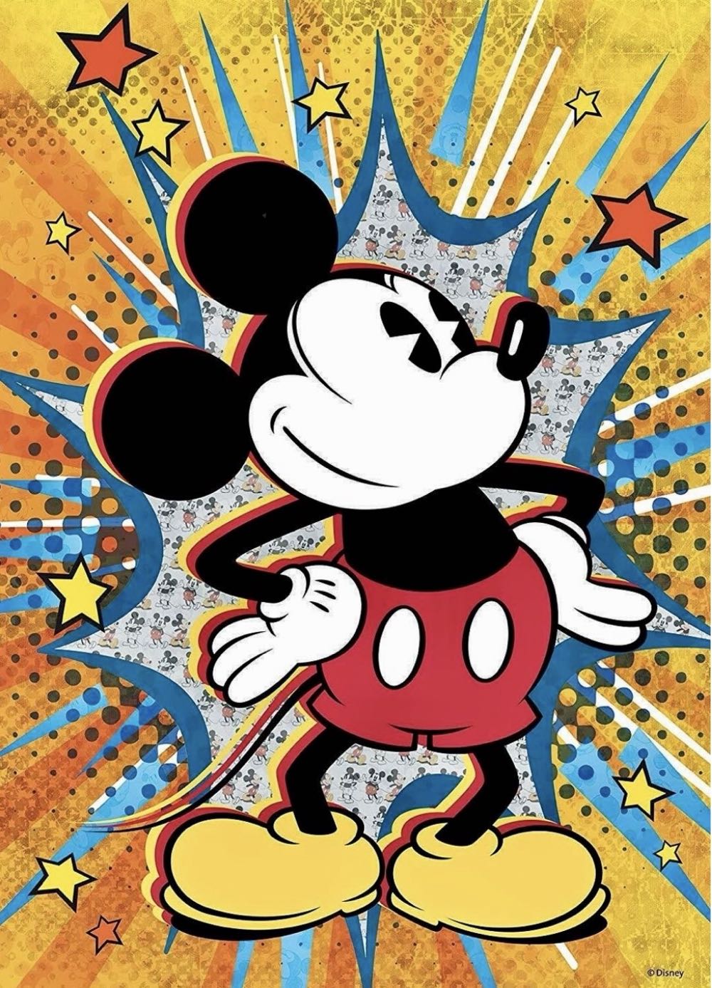 Retro Mickey - Ravensburger puzzle collectible [Barcode 4005556153916] - Main Image 2