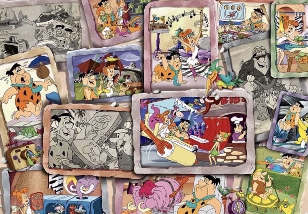 The Flintstones - COMPLETED AND SOLD - Ravensburger puzzle collectible [Barcode 4005556169245] - Main Image 2