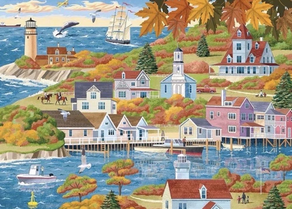 By Land & Sea • - Ravensburger puzzle collectible [Barcode 4005556164431] - Main Image 2