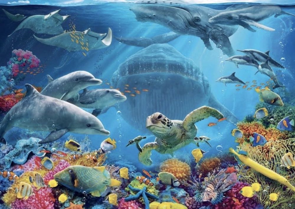 Life Underwater • - Ravensburger puzzle collectible [Barcode 4005556168293] - Main Image 2