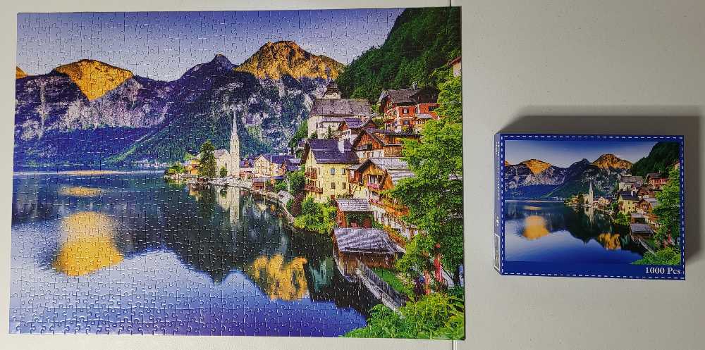Hallstatt Village  - Huadada puzzle collectible - Main Image 2