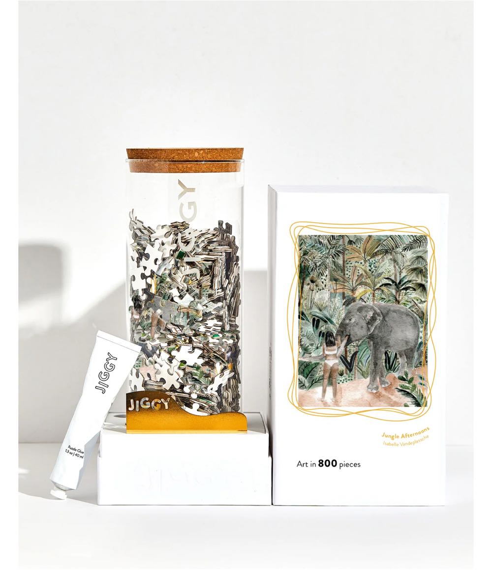 Jungle Afternoons - Jiggy puzzles puzzle collectible [Barcode 660355404429] - Main Image 2