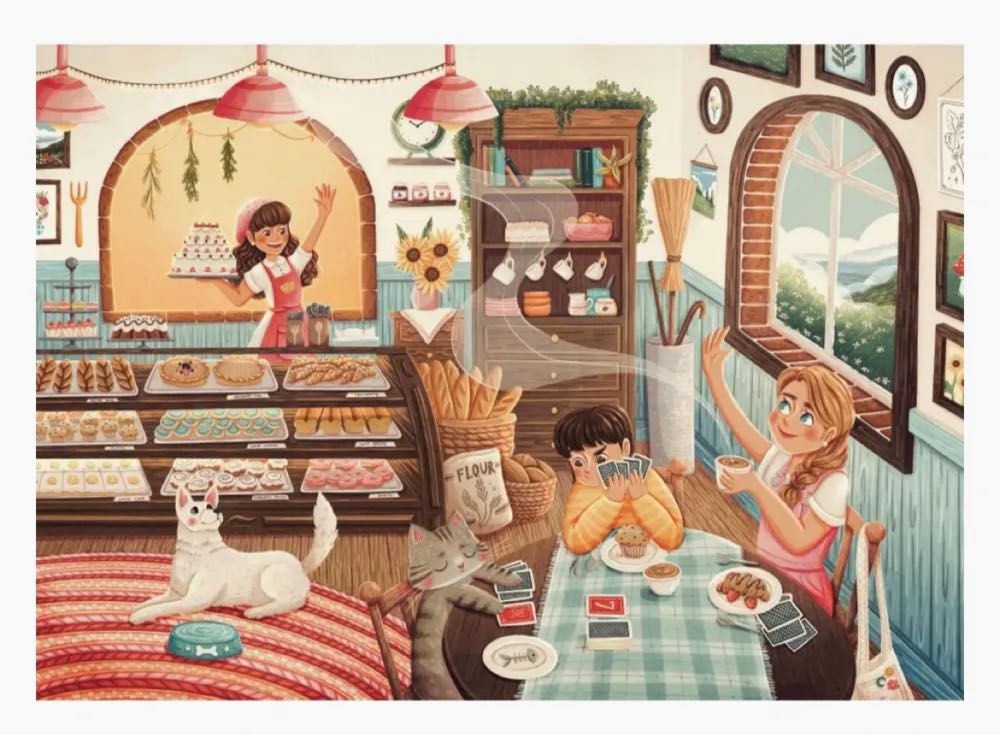 Cozy Cafe - Trevell puzzle collectible [Barcode 3760389491833] - Main Image 2