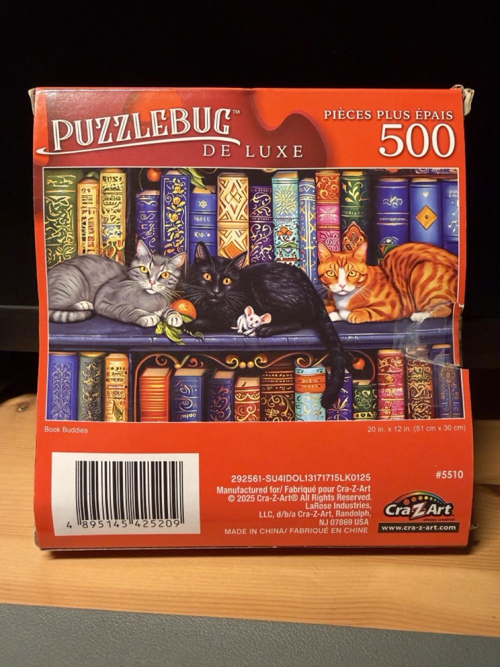 Book Buddies - Puzzlebug / Cra-Z-Art puzzle collectible [Barcode 4895145425209] - Main Image 3