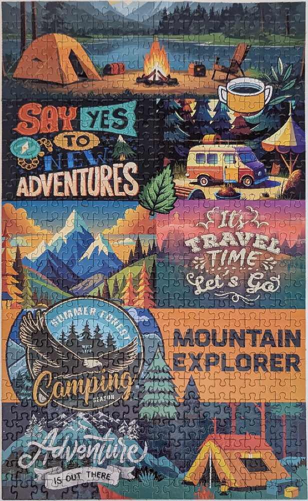 Camping Life - Cra-Z-Art puzzle collectible [Barcode 4895145425209] - Main Image 2