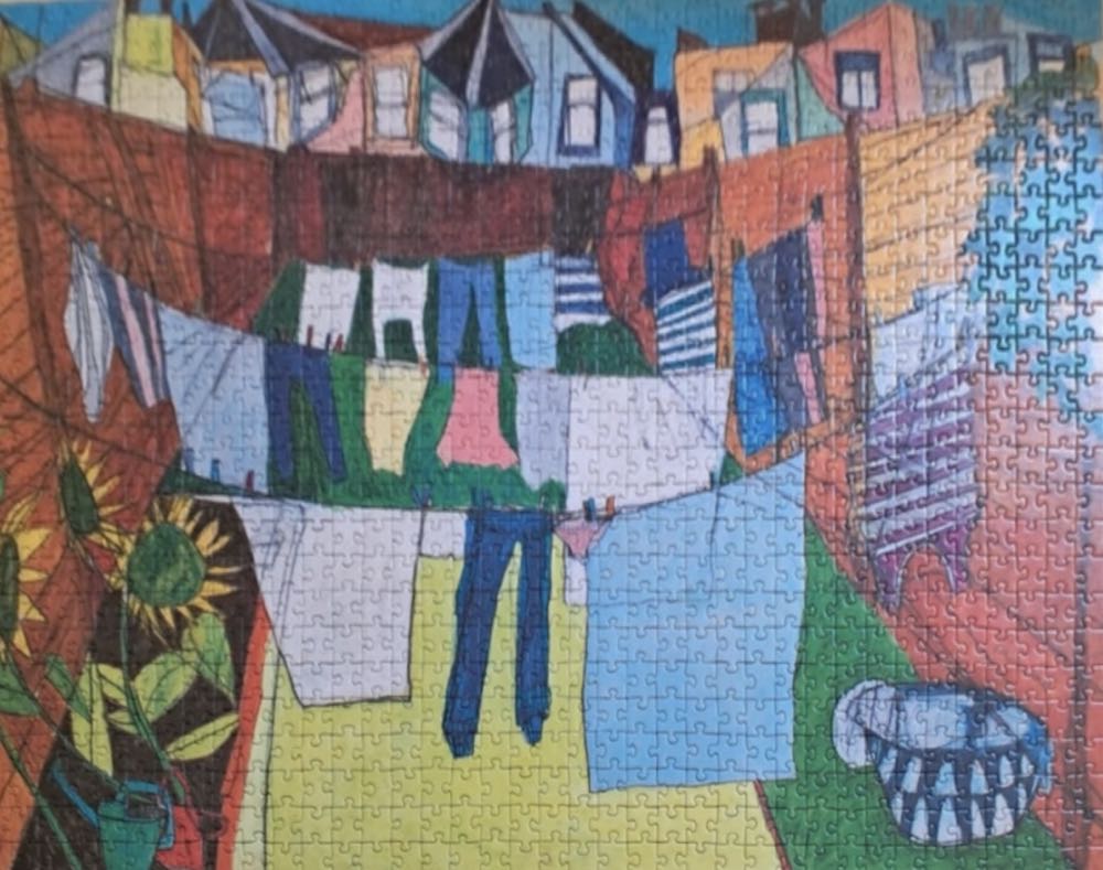 Daily Life: In The Courtyard - HEYE puzzle collectible [Barcode 4001689300708] - Main Image 3