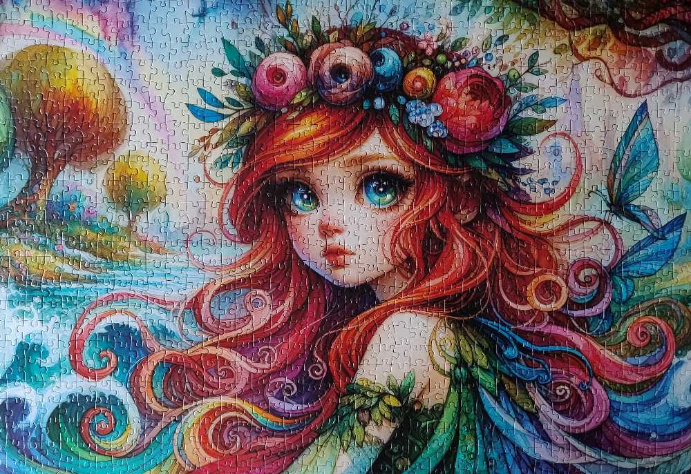 Magical Azure Stare  - JaCaRou puzzle collectible [Barcode 658606876712] - Main Image 2