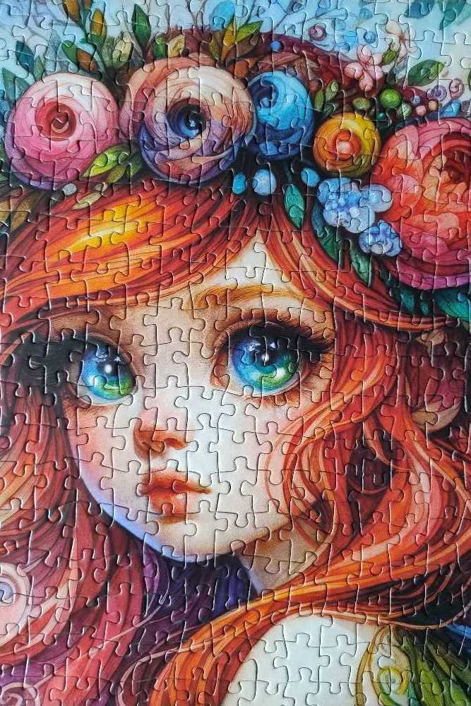 Magical Azure Stare  - JaCaRou puzzle collectible [Barcode 658606876712] - Main Image 3