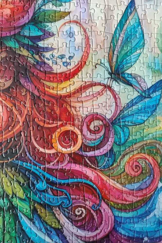 Magical Azure Stare  - JaCaRou puzzle collectible [Barcode 658606876712] - Main Image 4