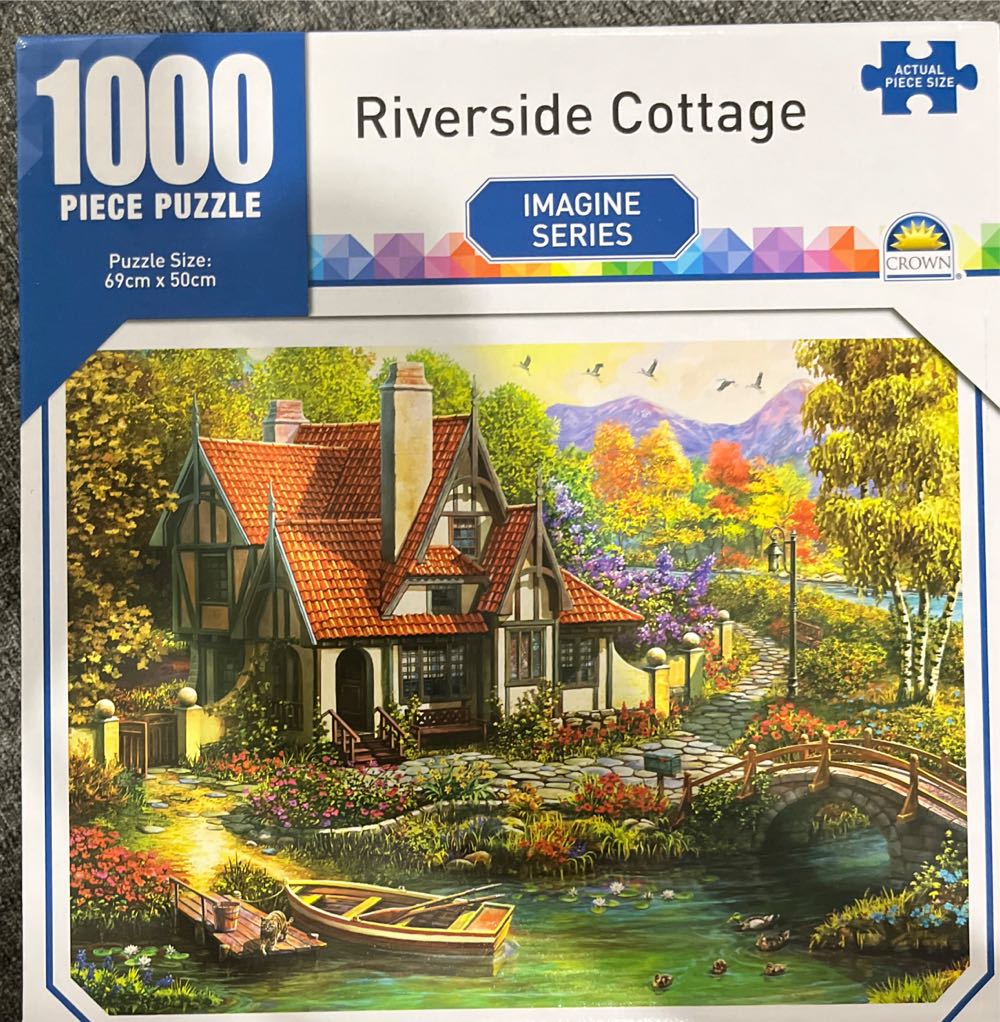Riverside Cottage - Imagine Series puzzle collectible [Barcode 9317762184062] - Main Image 2