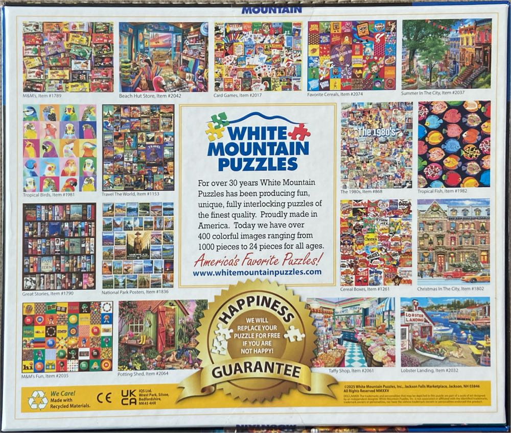 Halloween Dog House Denise  - White Mountain Puzzles puzzle collectible [Barcode 724819269020] - Main Image 4