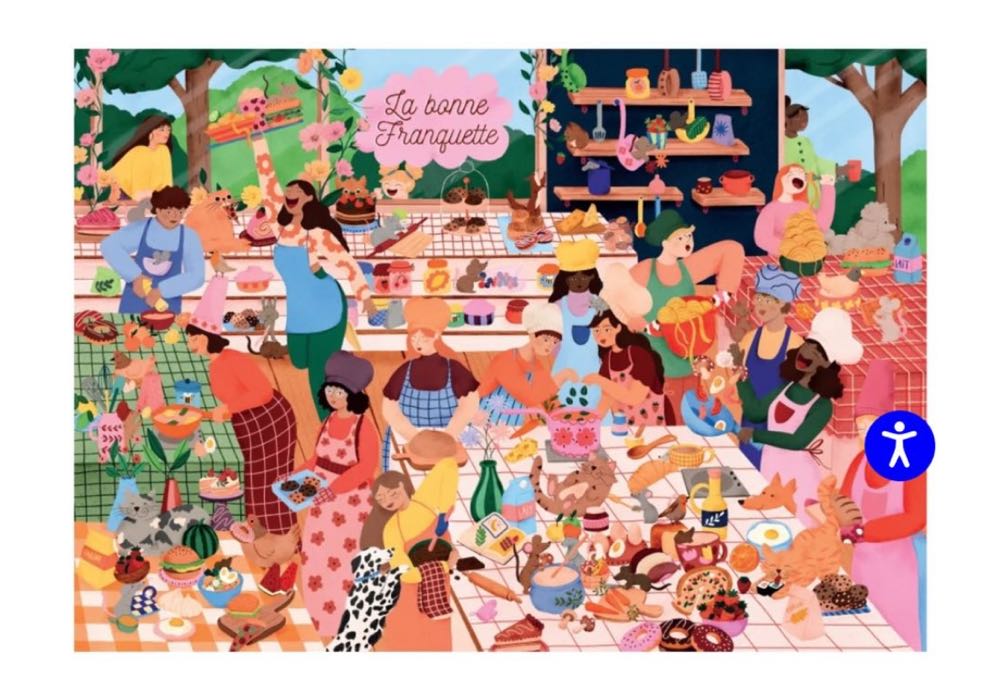 La Bonne Franquette - Trevell puzzle collectible [Barcode 3760389491970] - Main Image 2