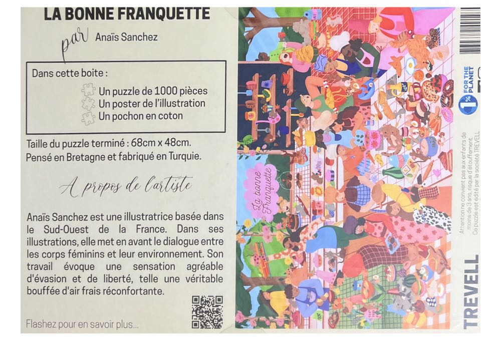 La Bonne Franquette - Trevell puzzle collectible [Barcode 3760389491970] - Main Image 3