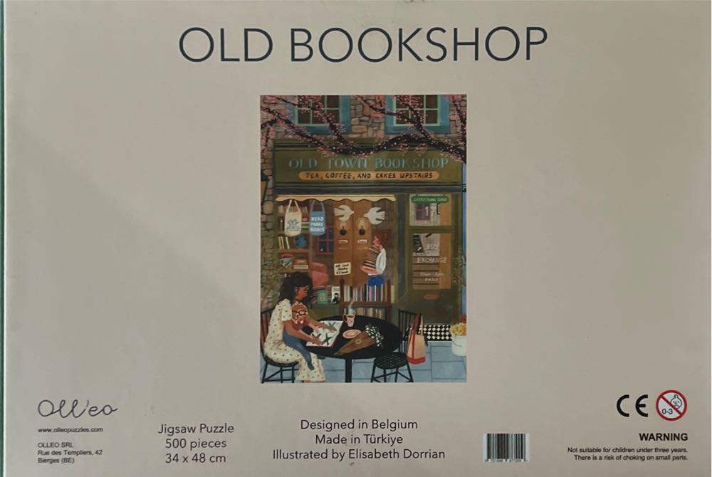 Old Bookshop - Oll’eo puzzle collectible [Barcode 721688977209] - Main Image 2