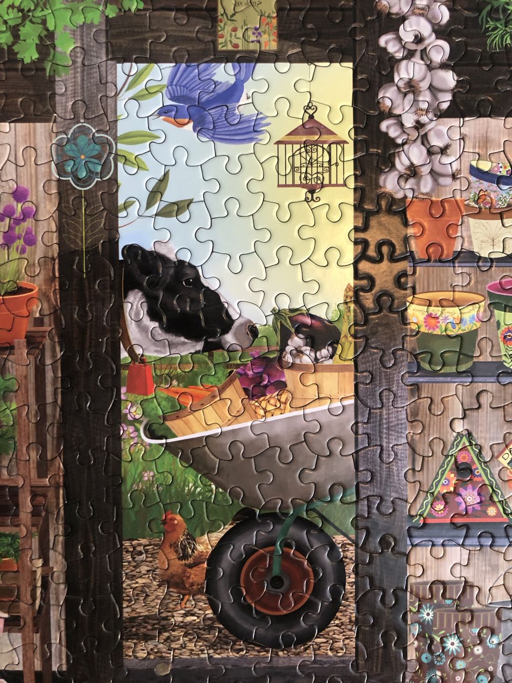 Tracy Flickinger 4 In 1 Puzzle 4 - Ceaco puzzle collectible - Main Image 3
