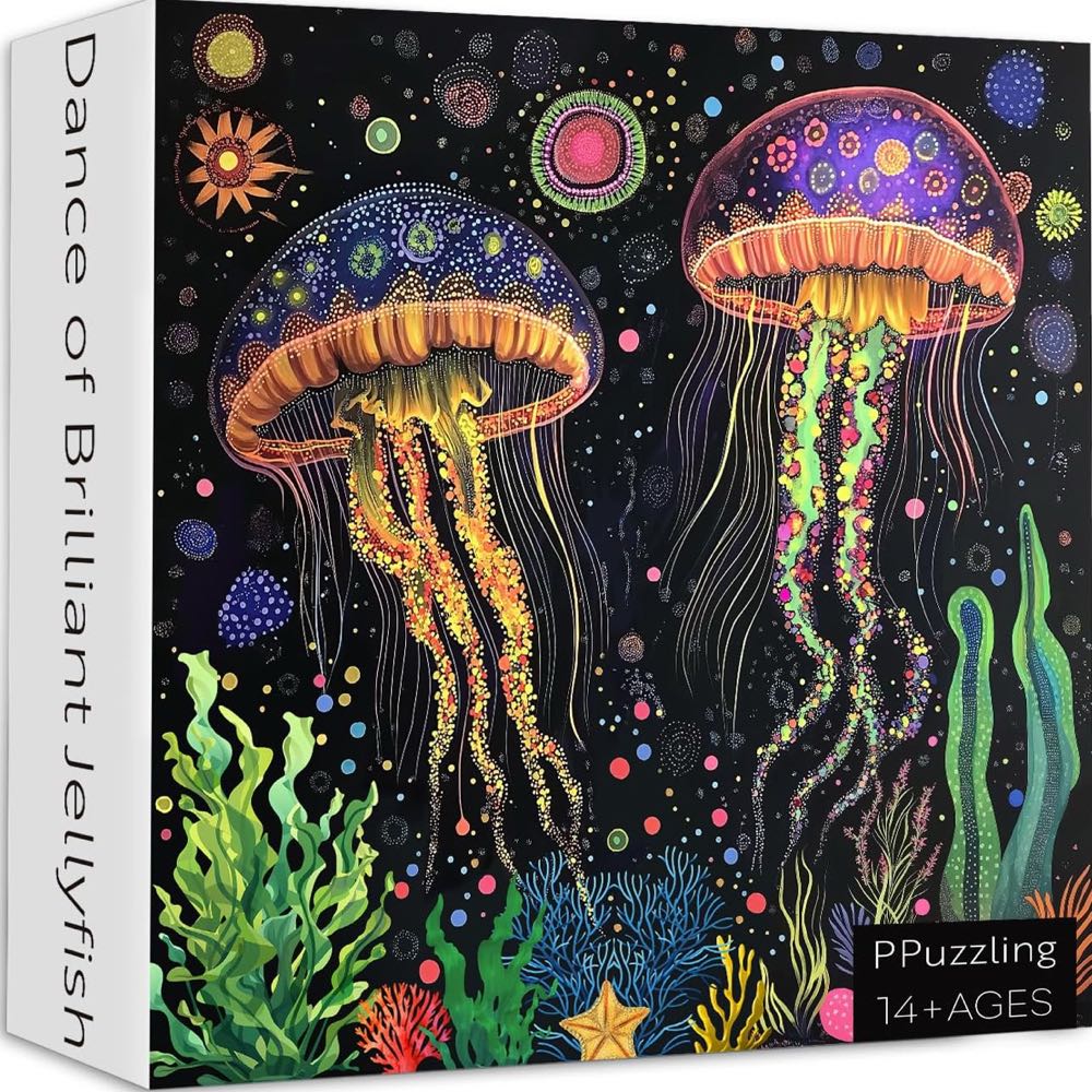 Dance of Brilliant Jellyfish - PPuzzling puzzle collectible - Main Image 2