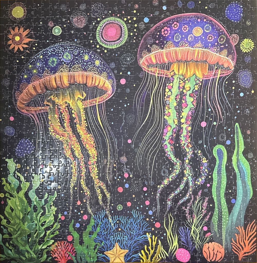 Dance of Brilliant Jellyfish - PPuzzling puzzle collectible - Main Image 3