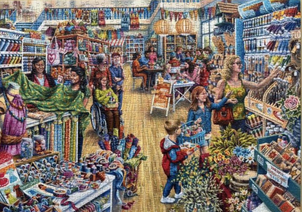 Crafters Paradise - Gibsons puzzle collectible [Barcode 5012269064261] - Main Image 3