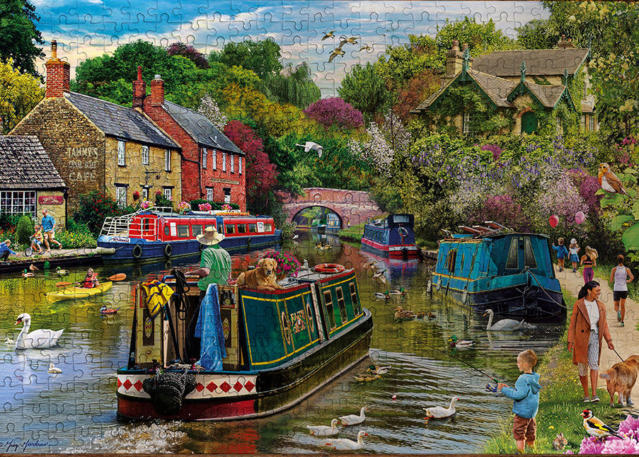 River Retreat - Gibsons puzzle collectible [Barcode 5012269031706] - Main Image 3