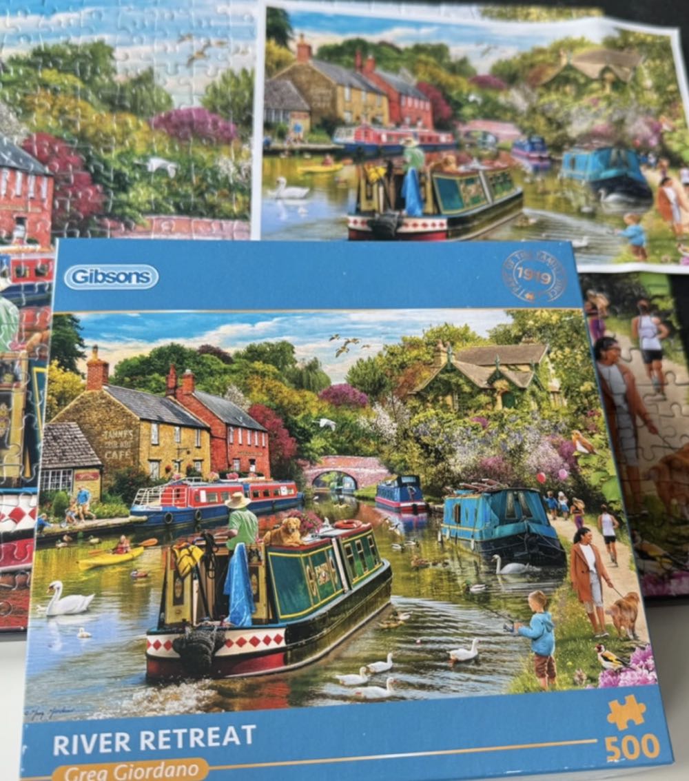 River Retreat - Gibsons puzzle collectible [Barcode 5012269031706] - Main Image 4