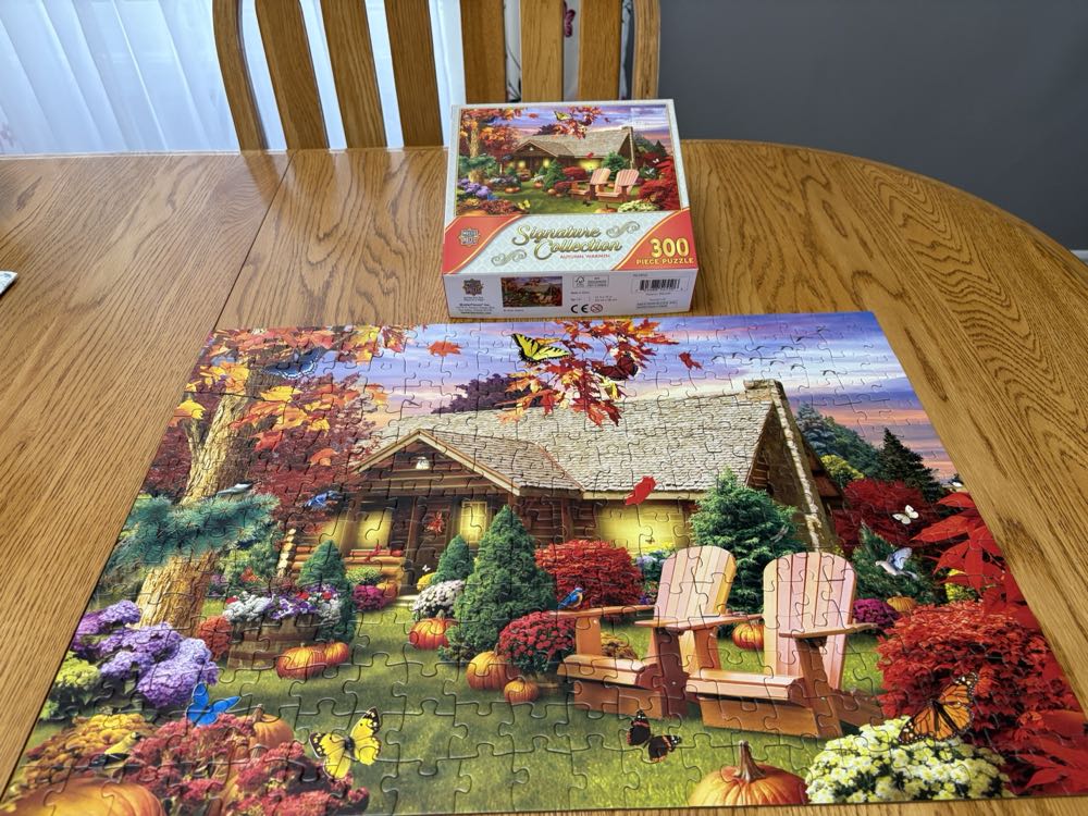 Autumn Warmth - Master Pieces puzzle collectible [Barcode 705988525506] - Main Image 2