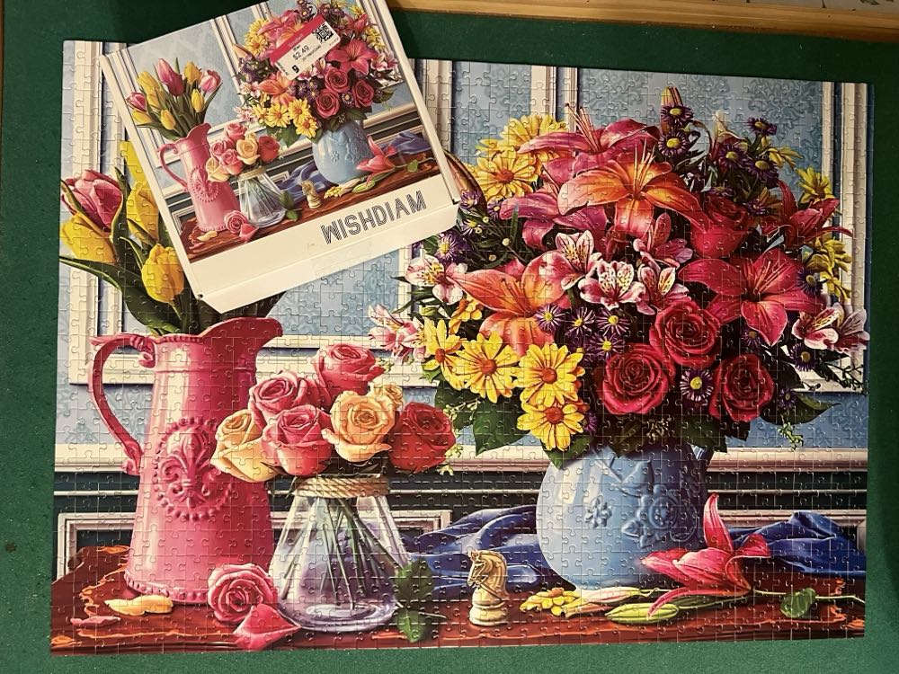 Flowers In Vases - Wishdiam puzzle collectible - Main Image 2