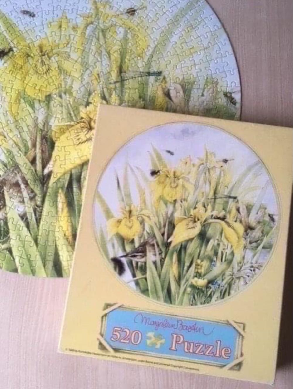 Gele Irissen/Yellow Irisses🔴 - Jumbo puzzle collectible [Barcode 8710126016015] - Main Image 3