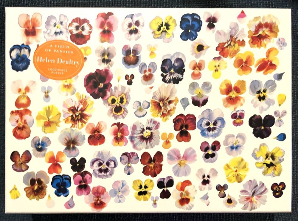 Artisan Puzzles: A Field Of Pansies - Artisan Puzzle puzzle collectible [Barcode 9781648291296] - Main Image 2