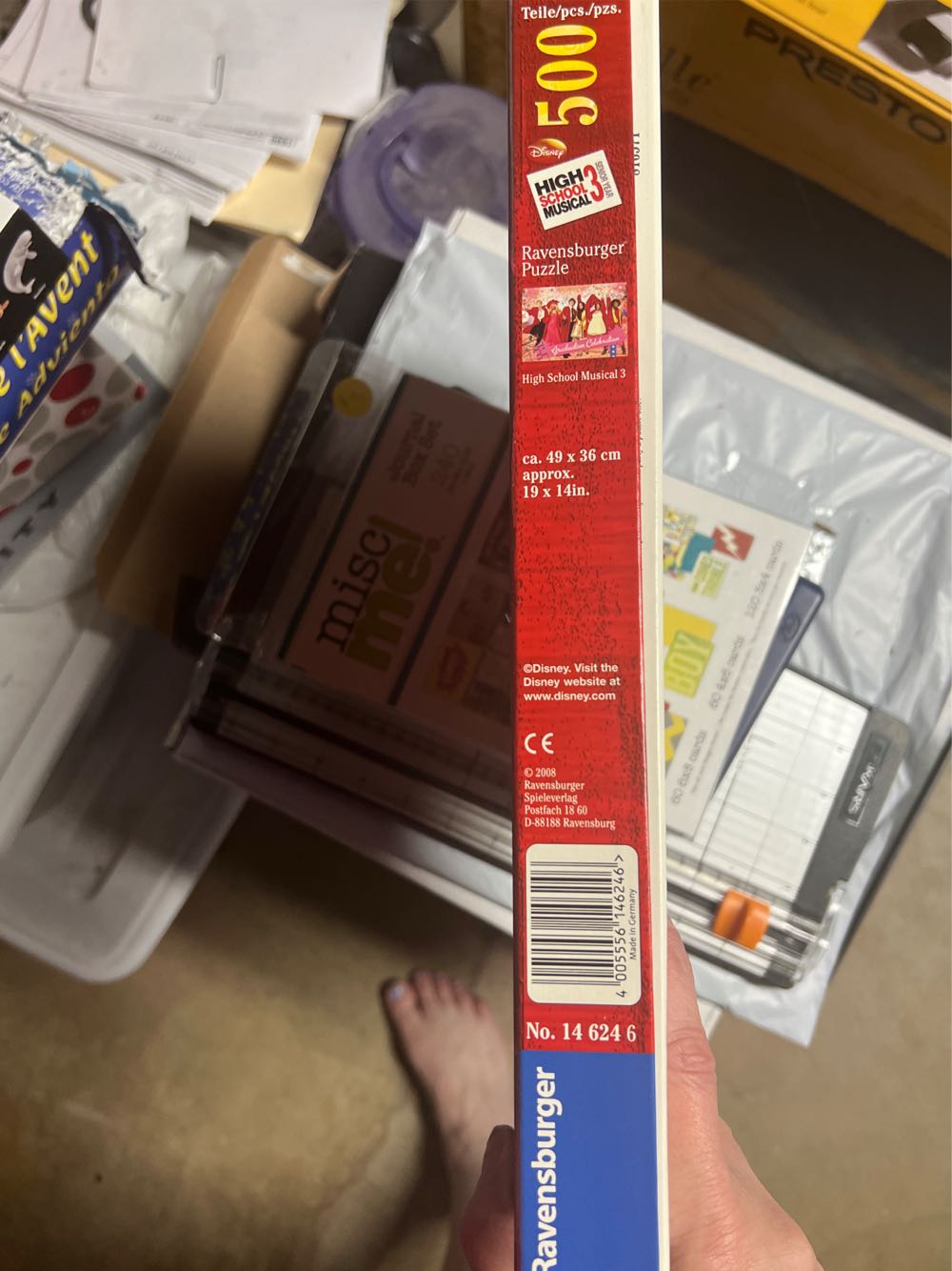 Ravensburger High School Musical 3 500  puzzle collectible [Barcode 4005556146246] - Main Image 2