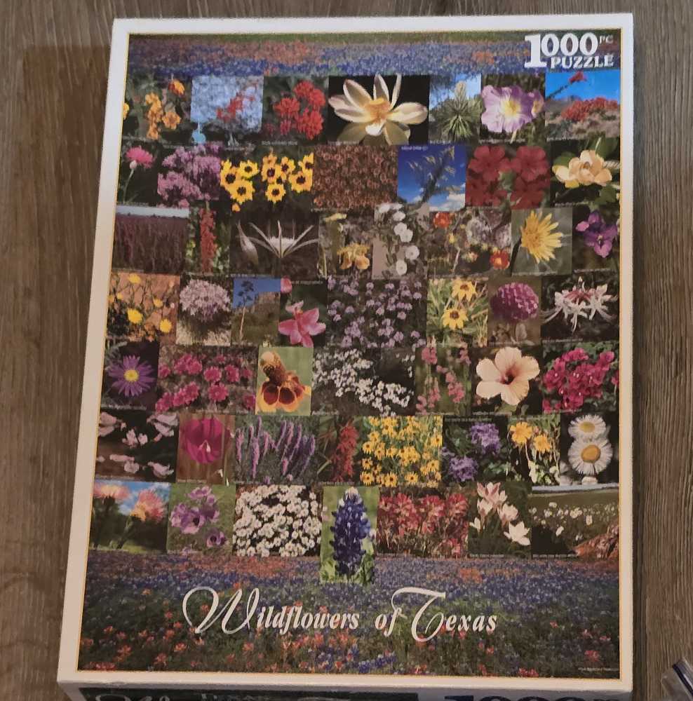 Wildflowers Of Texas   puzzle collectible [Barcode 724819248353] - Main Image 2