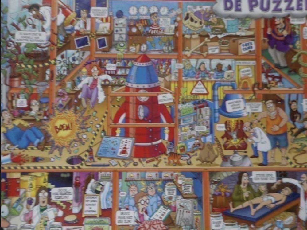 Waanzinnig Wetenschapslab🟦 - Sovereign House puzzle collectible [Barcode 5011979525512] - Main Image 3