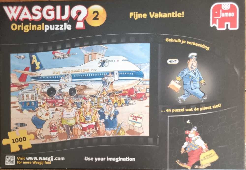 Wasgij Original #2 Fijne Vakantie! - Jumbo puzzle collectible [Barcode 8710126814208] - Main Image 2