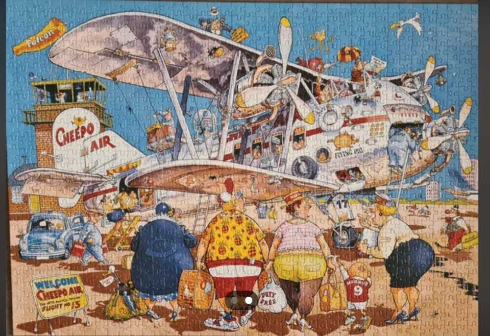 Wasgij Original #2 Fijne Vakantie! - Jumbo puzzle collectible [Barcode 8710126814208] - Main Image 3